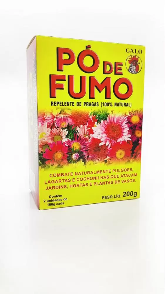 Repelente Natural Para Plantas Pó De Fumo - Galo
