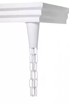 Corrente Plastica Para Calha / Siinalização Elo Grande 63x34x9mm