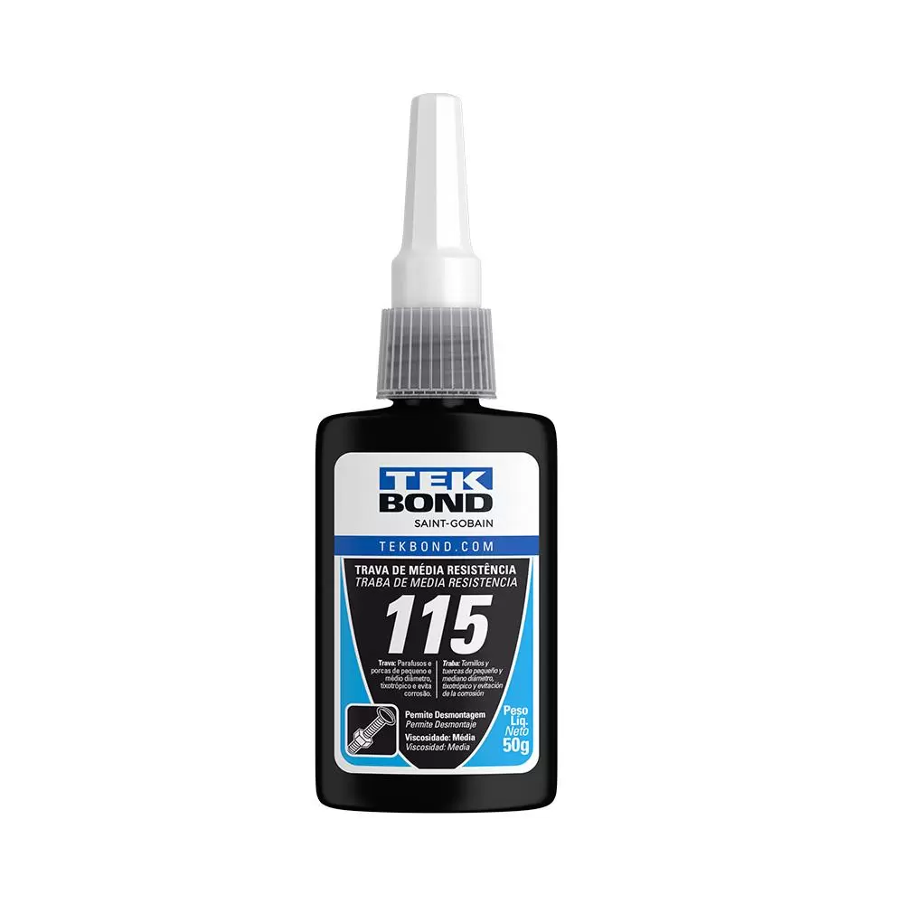 Adesivo Anaerobico TekBond 115 - 50g Azul