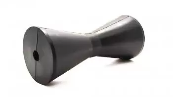 Rolete P/ Carreta Náutica em Borracha - 80 x 190 mm