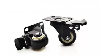 Rodizio Giratório 2 GL 210 Black 45KG Com Freio - Colson