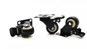 Rodizio Giratório 2 GL 210 Black 45KG Com Freio - Colson