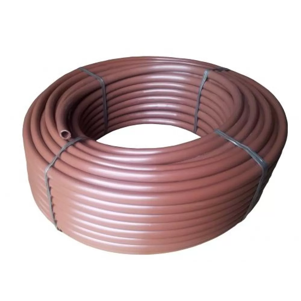 Mangueira Marrom Polietileno 3/4 Pol. x 2,00 mm - 50M