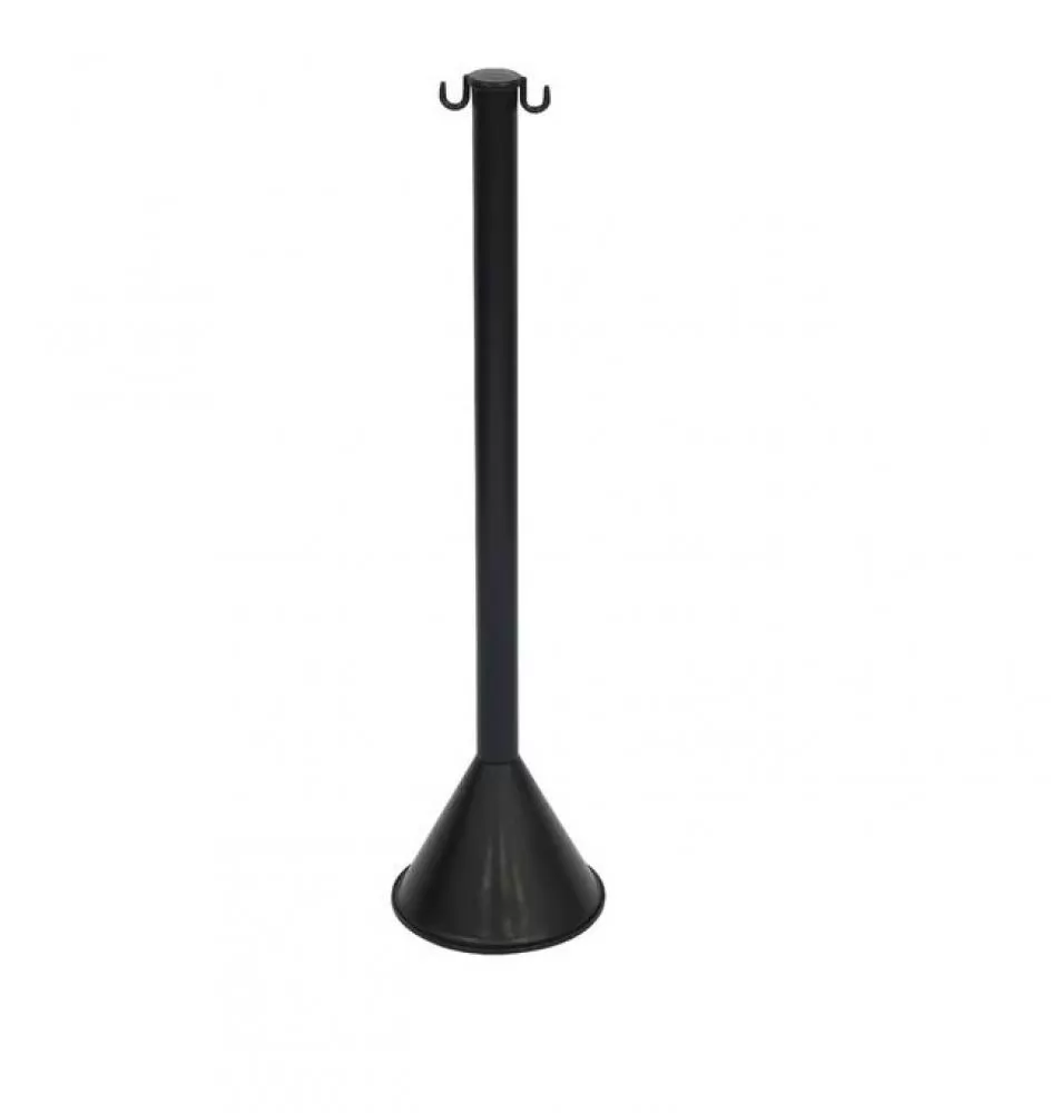 Pedestal Para Sinalização 90 Cm - Preto