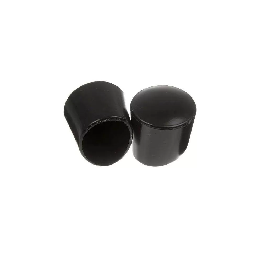 Ponteira Pé Cadeira PVC Externa 1 - 25mm - PRETO