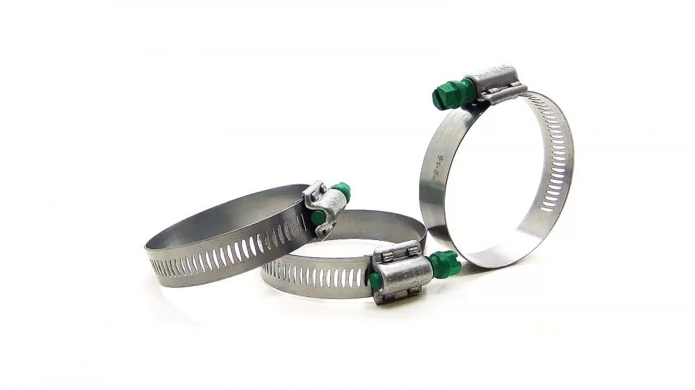Abraçadeira Rosca Sem Fim 15 MM Larg. 51 a 64 MM