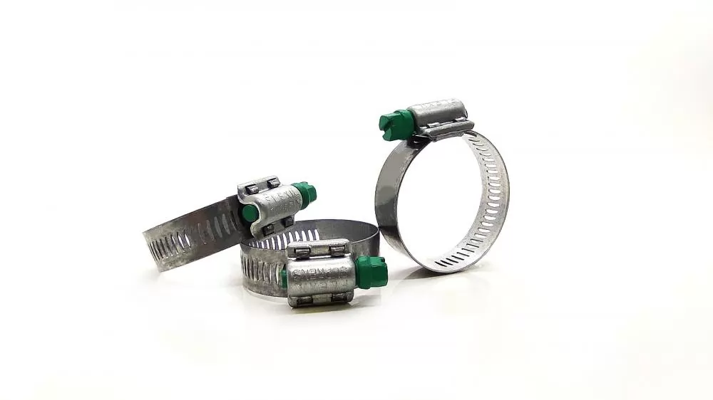 Abraçadeira Rosca Sem Fim 15 MM Larg. 32 a 44 MM